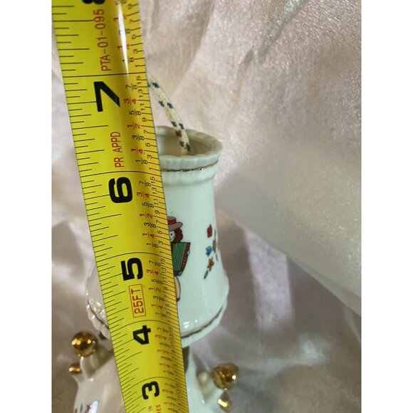 Porcelain Hurricane Oil Lamp & Shade  6” Japanese Japan Clown Theme - Picture 7 of 11